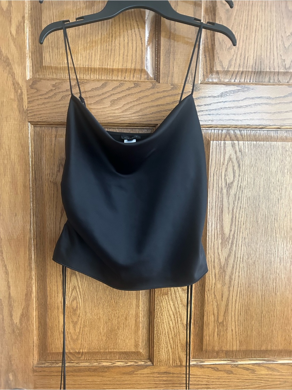 Dynamite Spaghetti-Strap Ruched Top - Picture 8 of 16